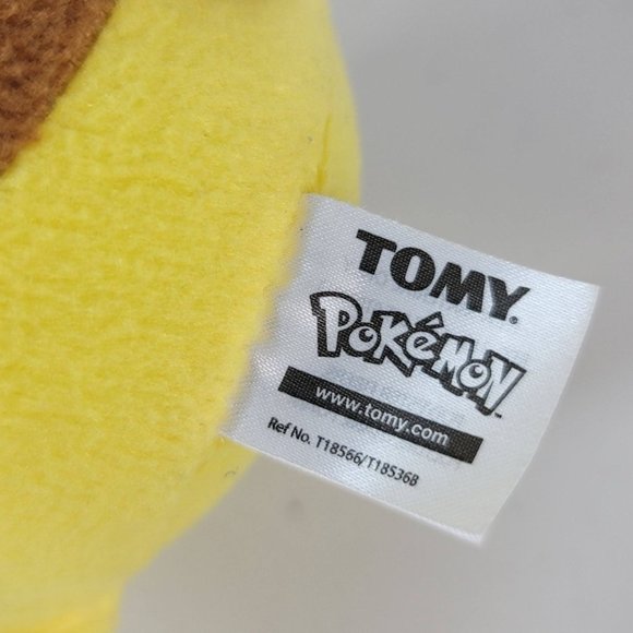 Pokemon Pikachu Plush Yellow 9" Stuffed Animal Toy 2013 Tomy Nintendo - Picture 8 of 11